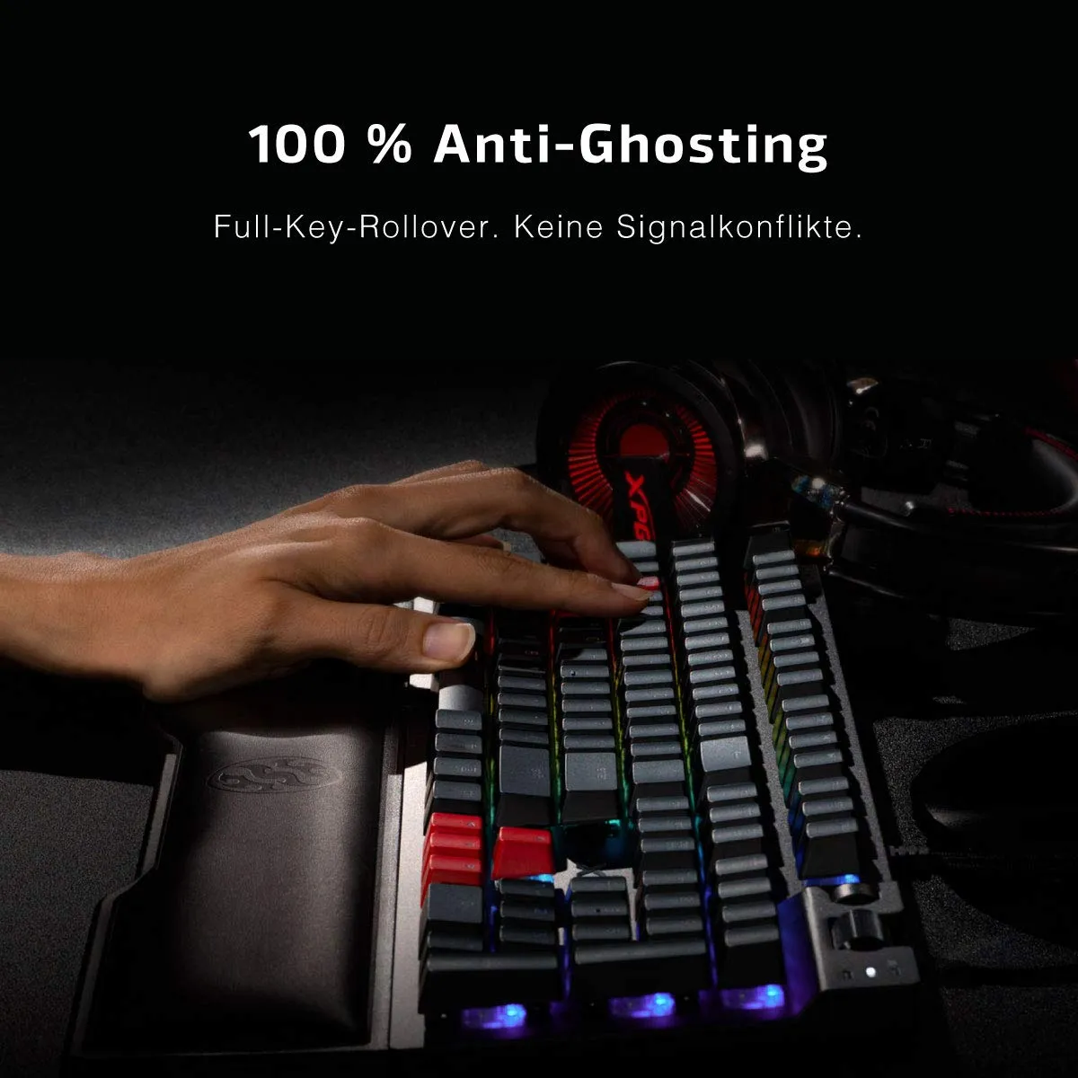 XPG Summoner Gaming-Tastatur Cherry MX Silver QWERTZ
