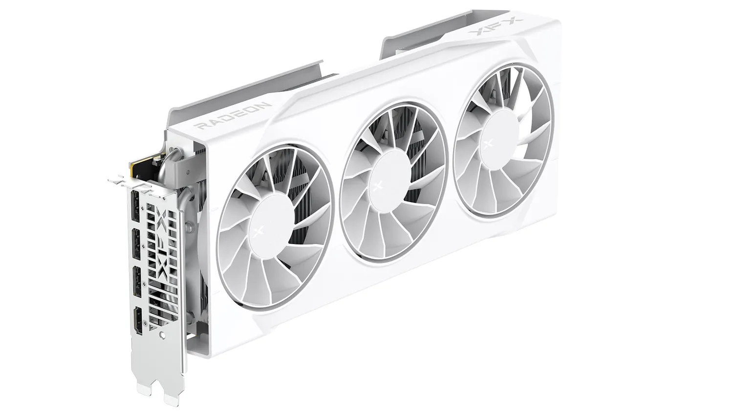 XFX Swift RX 9070 GRE Gaming Grafikkarte 12GB Weiß
