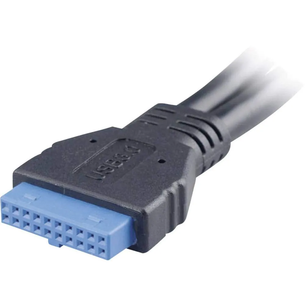 Akasa AK-CBUB09-15BK USB 3.0 Adapterkabel intern 15cm