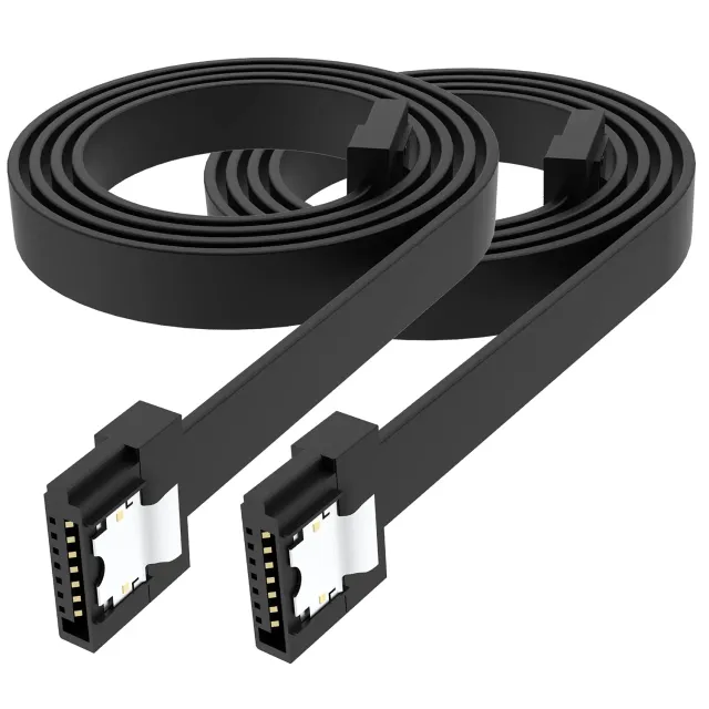 Akasa PROSLIM SATA-Kabel 50cm schwarz 6Gb/s