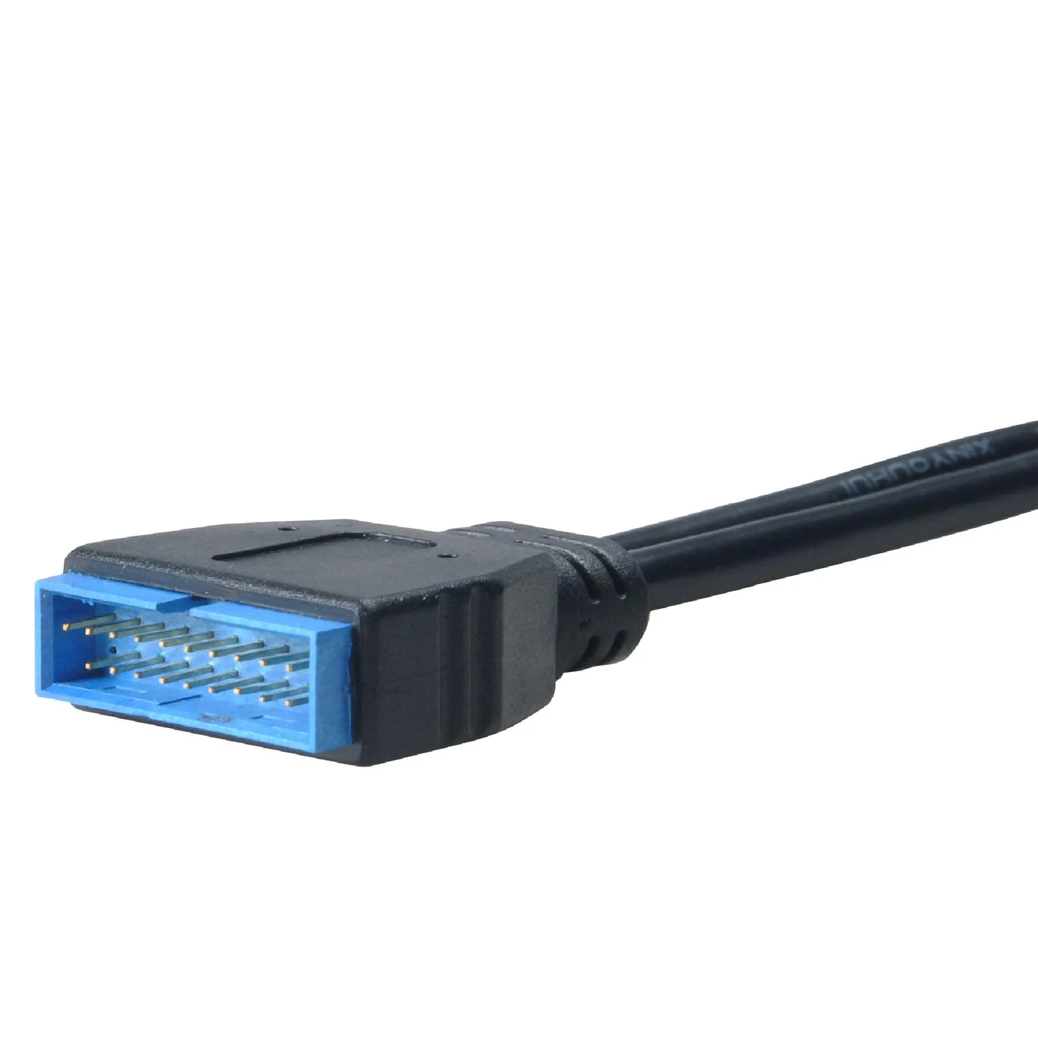 AKASA AK-CBUB19-10BK USB Adapterkabel 0,1m 19-polig