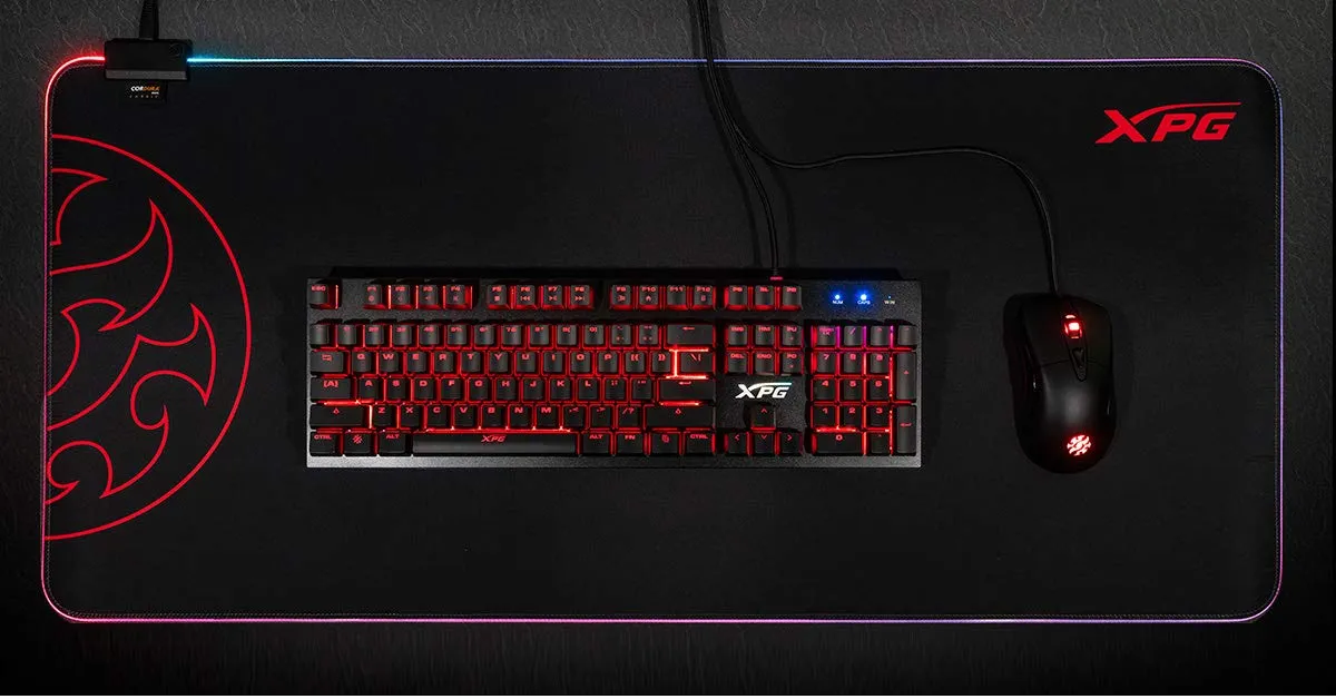 XPG Battleground XL Prime Mauspad RGB schwarz XL