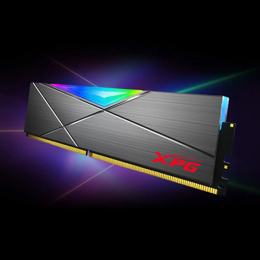 XPG Spectrix D50 RGB DDR4 Kit 16GB (2x8GB) 3600 Grau