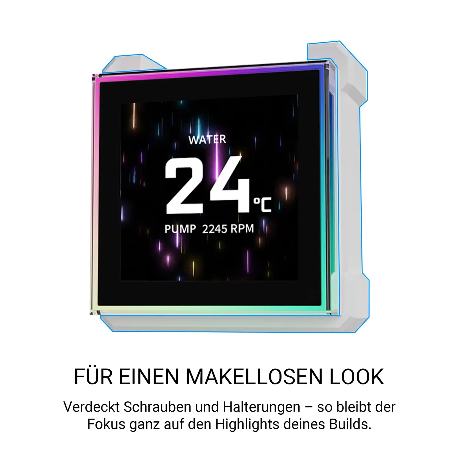 Lian Li HydroShift II LCD-S 360 AiO Weiß mit Display
