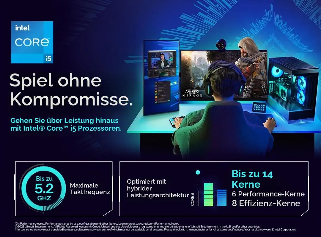 Intel Core i5-14400 Prozessor 10-Kerne 4,7 GHz LGA1700
