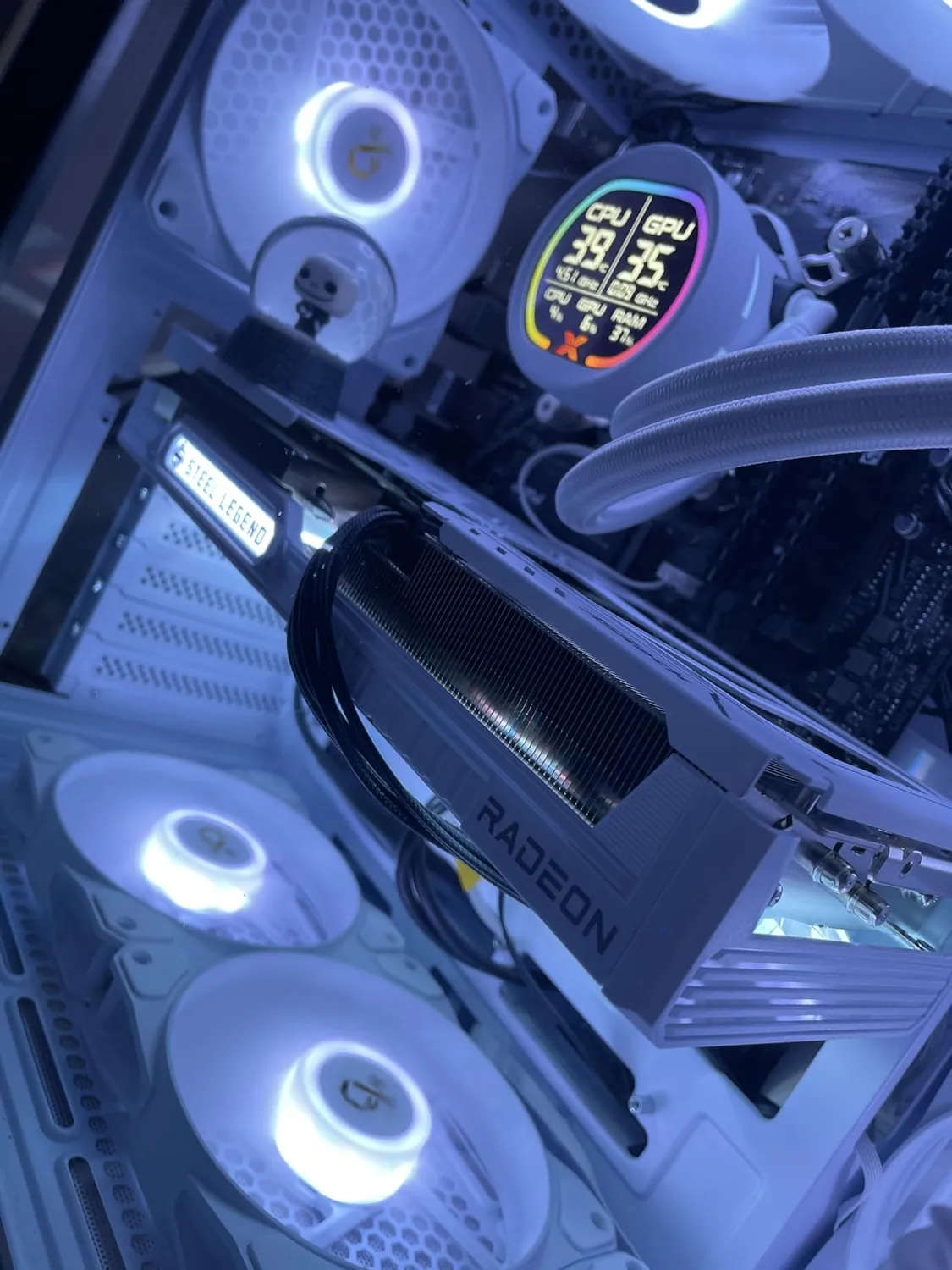 ASRock Steel Legend RX 9060 XT Grafikkarte 16GB OC