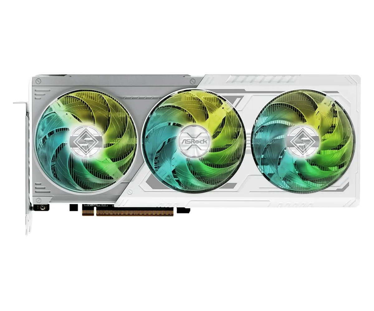 ASRock Radeon RX 9070 Steel Legend 16GB Grafikkarte GDDR6