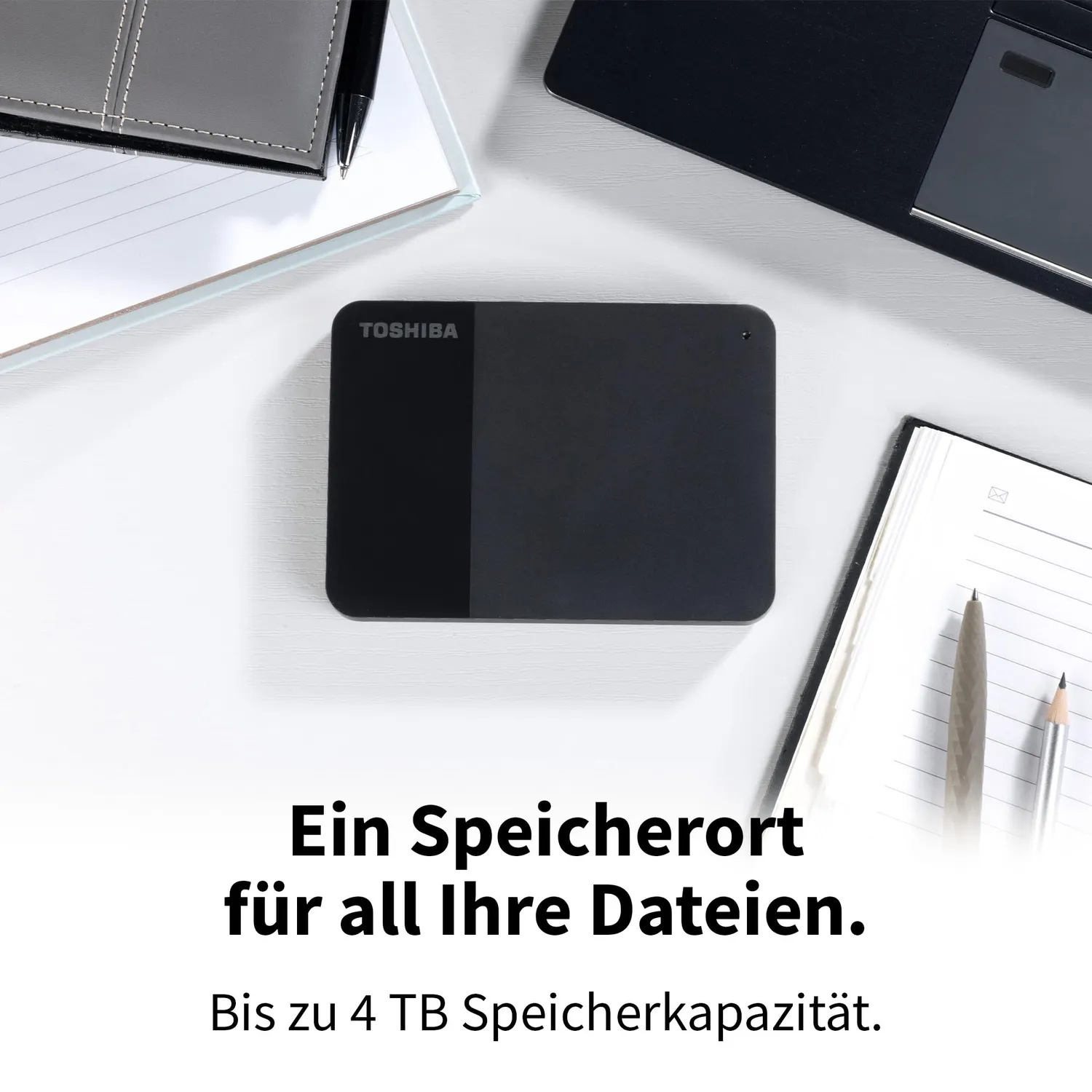 Toshiba Canvio Ready 4TB externe Festplatte 2,5 Zoll USB schwarz