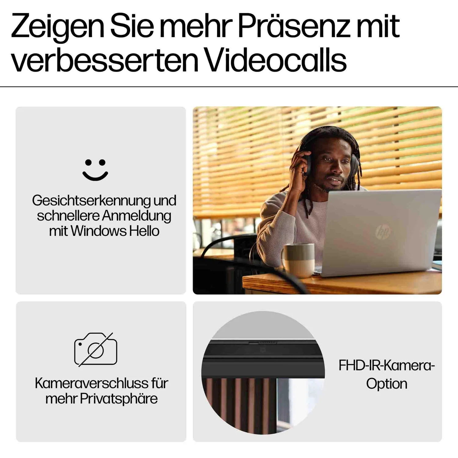 HP Pavilion 16 Touch Notebook Silber 8GB/512GB Ryzen 5