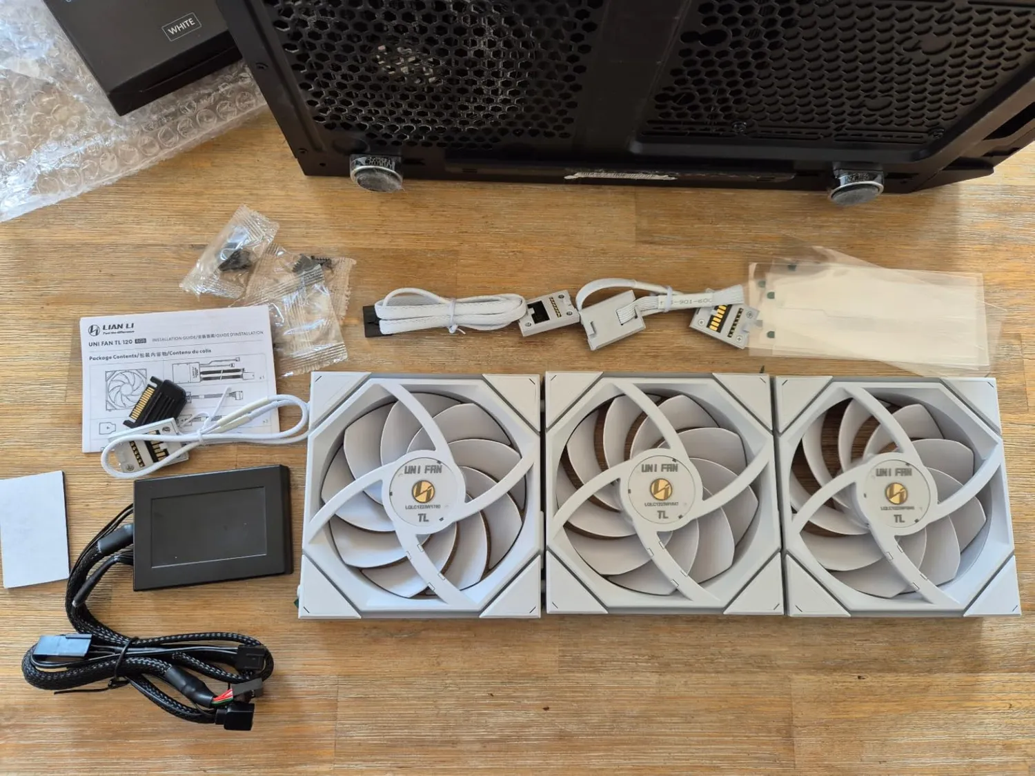 Lian Li UNI FAN TL Lüfter 120mm weiß 3er-Pack RGB