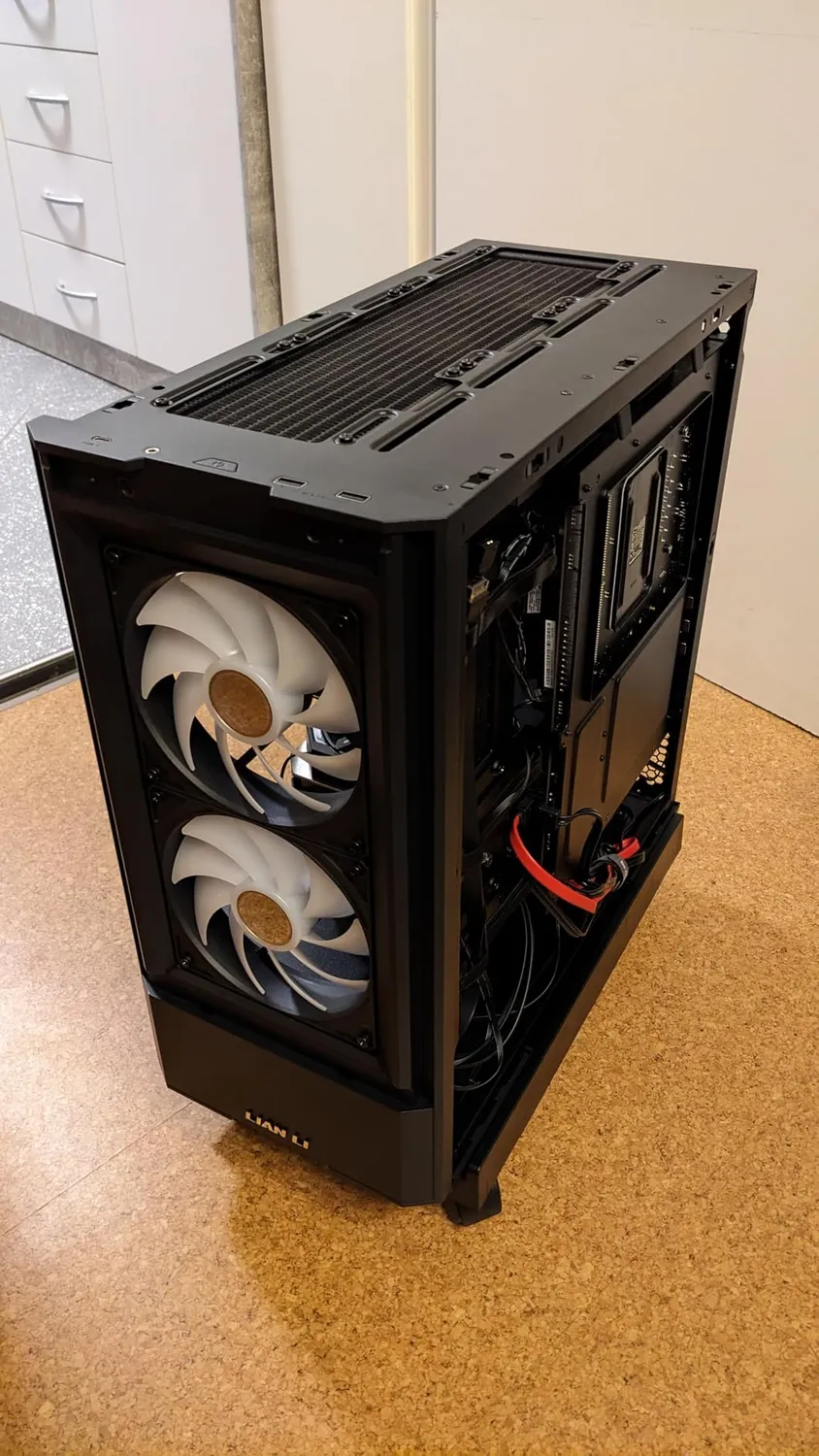 Lian Li LANCOOL 207 Midi-Tower PC-Gehause Weiss 4 Lufter