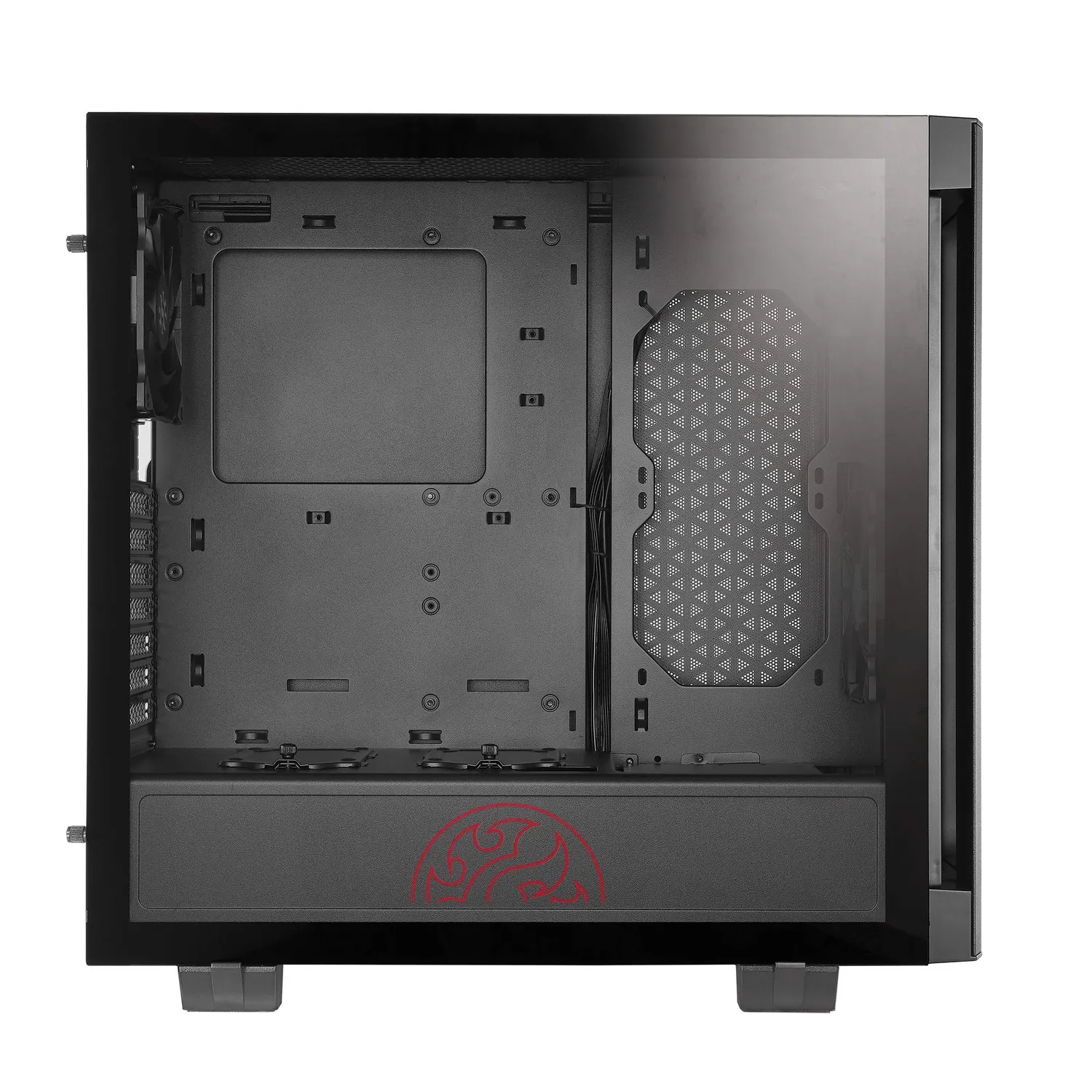 XPG Invader INVADER-BKCWW Gaming-Gehause Schwarz RGB