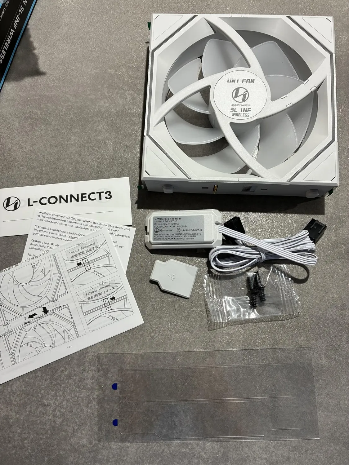 Lian Li UNI Fan SL-Infinity Wireless 120 Single weiß ARGB