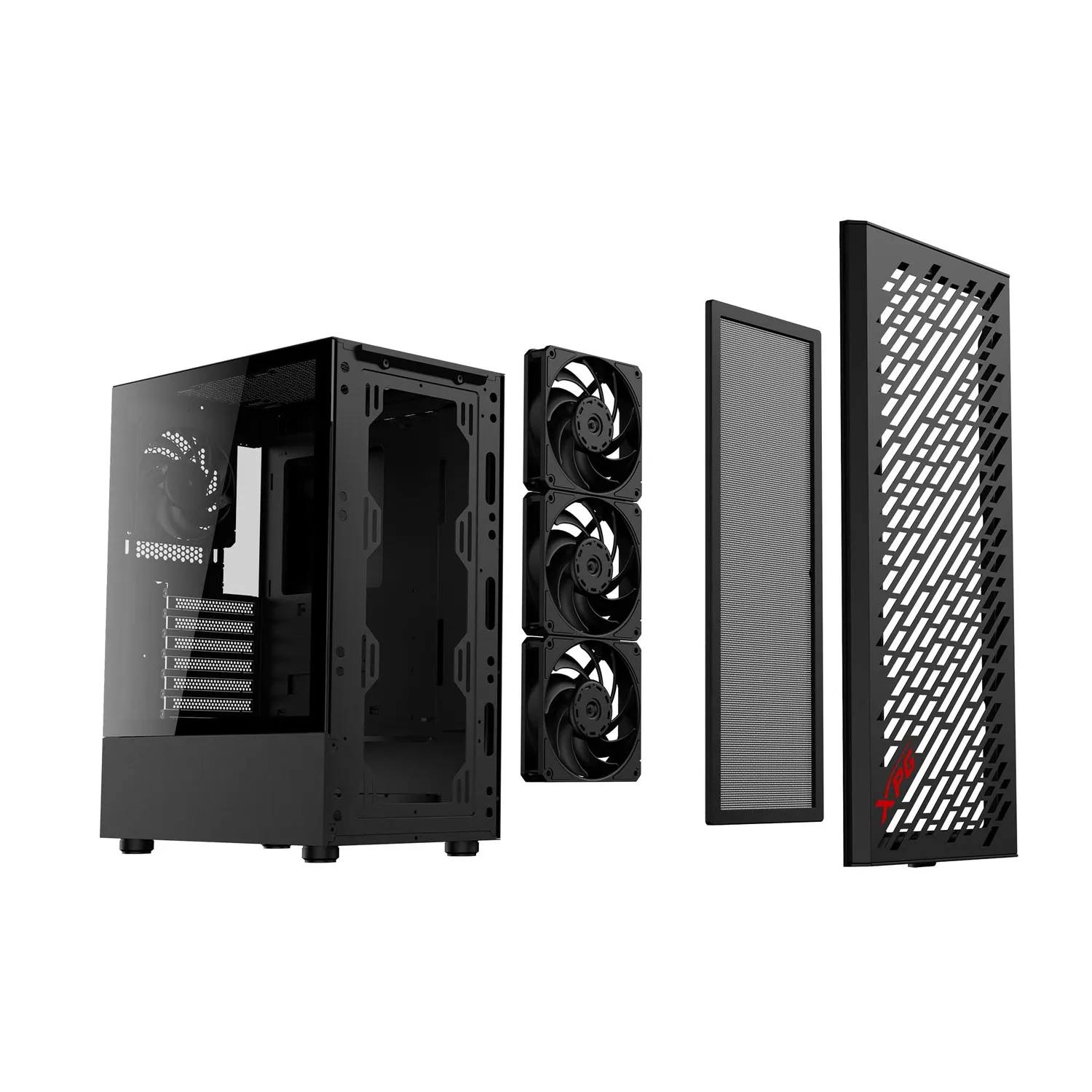 XPG Valor Air Midi-Tower Gehäuse ATX Schwarz