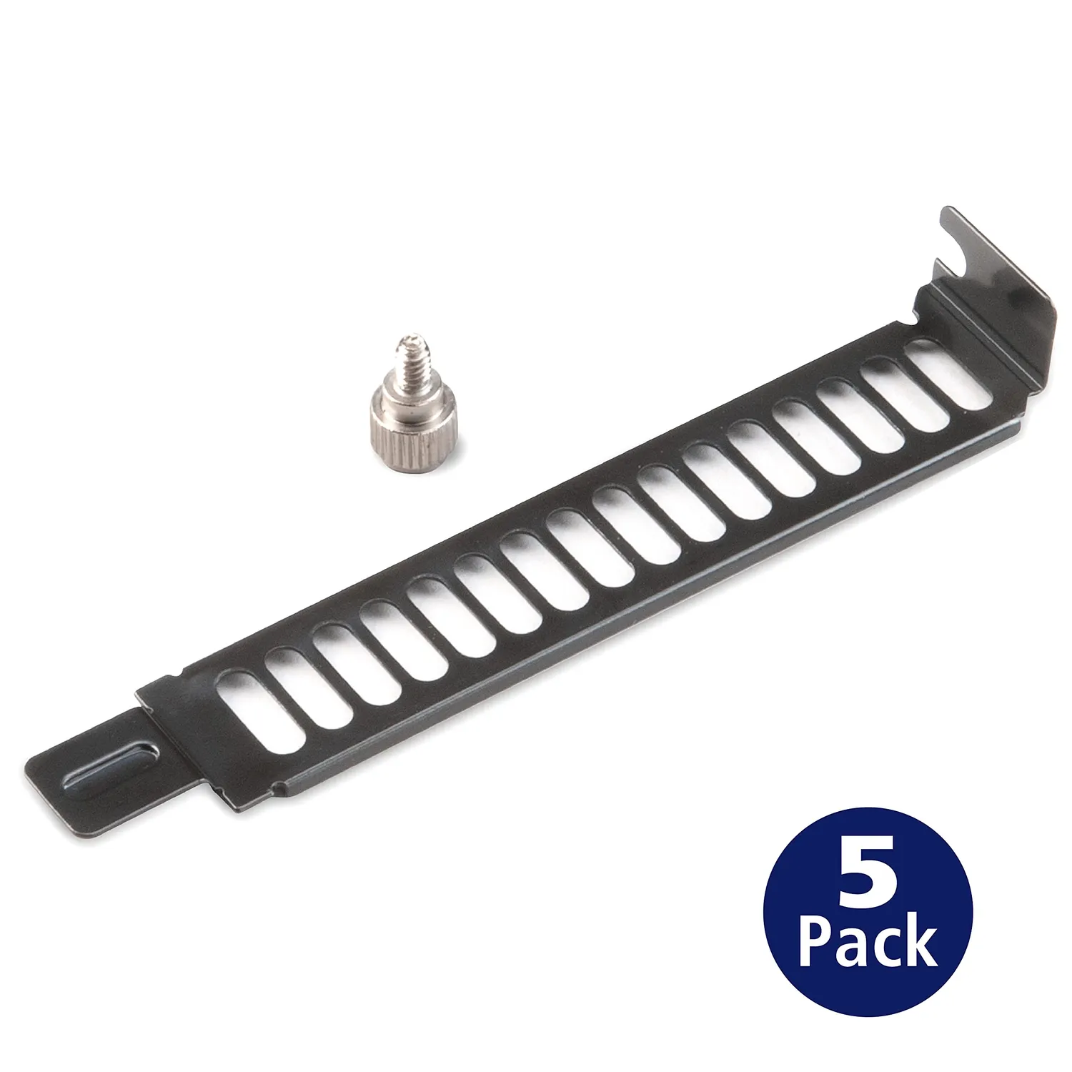 Akasa AK-MX302-KT05 PCI-Slotblenden Stahl 5 Stück Schwarz