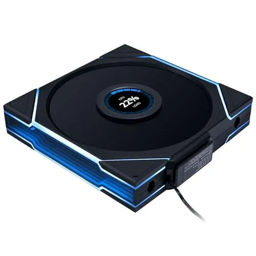 Lian Li UNI FAN TL Wireless LCD 140 Lüfter schwarz Reverse