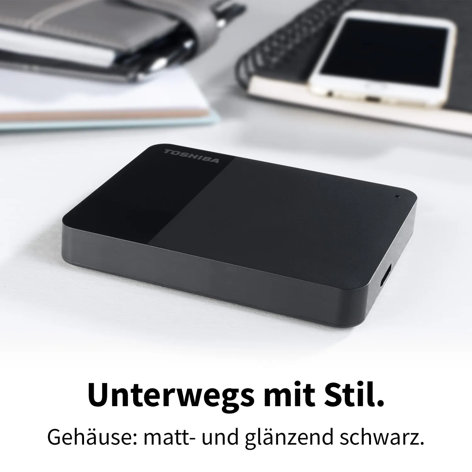 Toshiba Canvio Ready 4TB externe Festplatte 2,5 Zoll USB schwarz