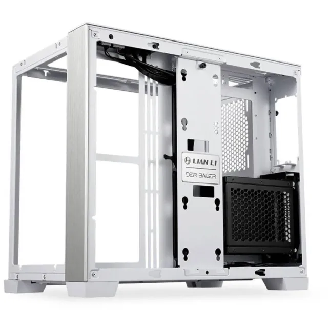 Lian Li O11D Mini Snow Gehäuse weiß Midi-Tower Glas