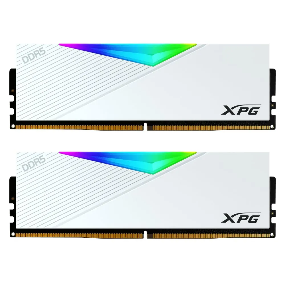 XPG Lancer RGB AX5U6000C3016G-DCLARWH Arbeitsspeicher 32GB Weiß