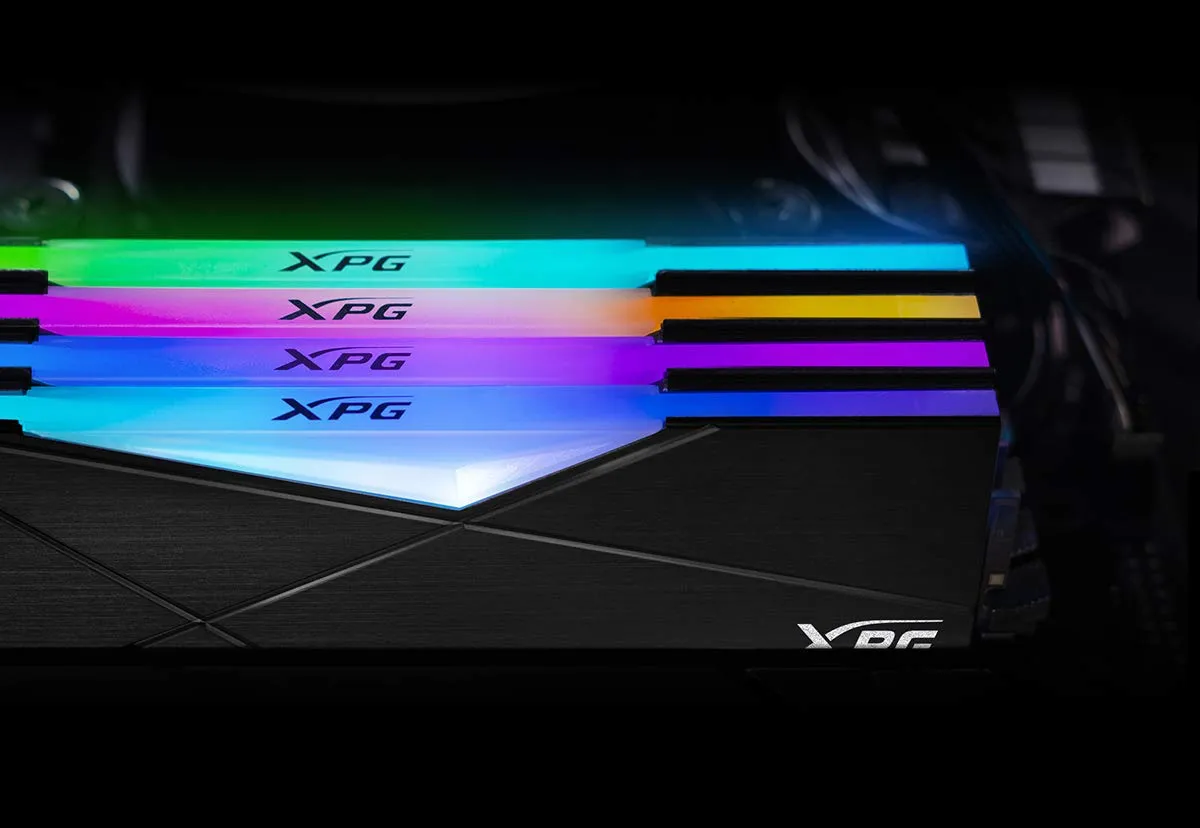 XPG Spectrix D55 3200MHz RAM 32GB DDR4 schwarz RGB