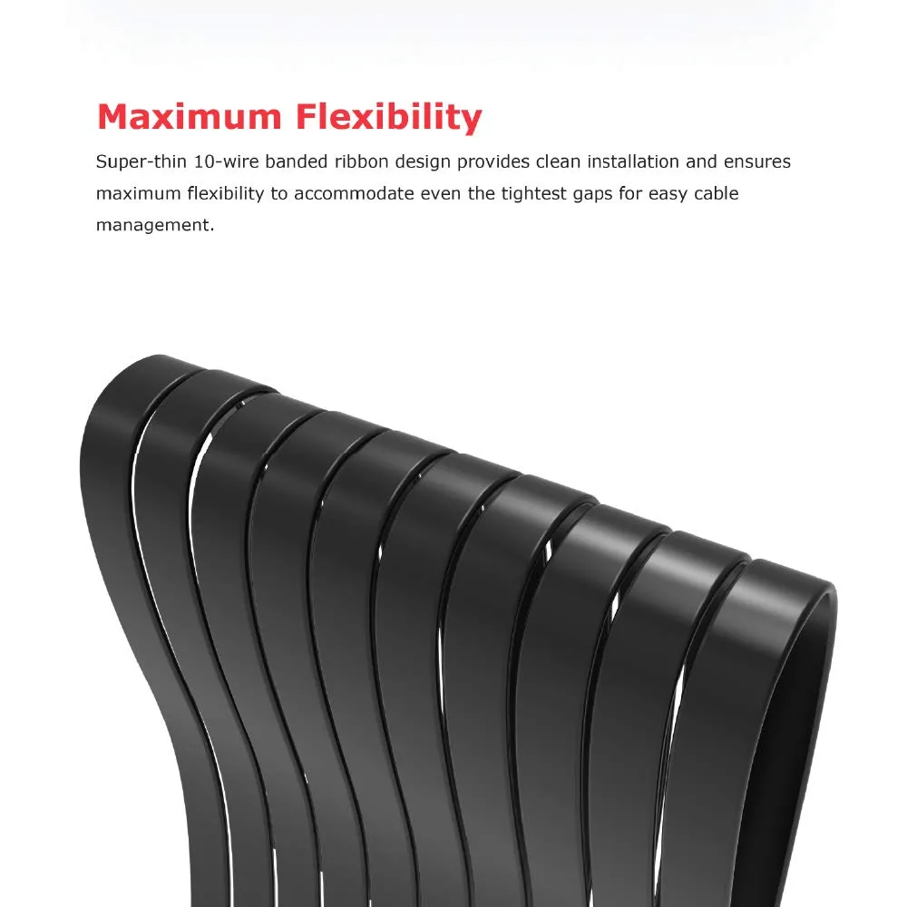 Akasa Riser Black X3 AK-CBPE01-30B PCIe Riser Kabel 300mm