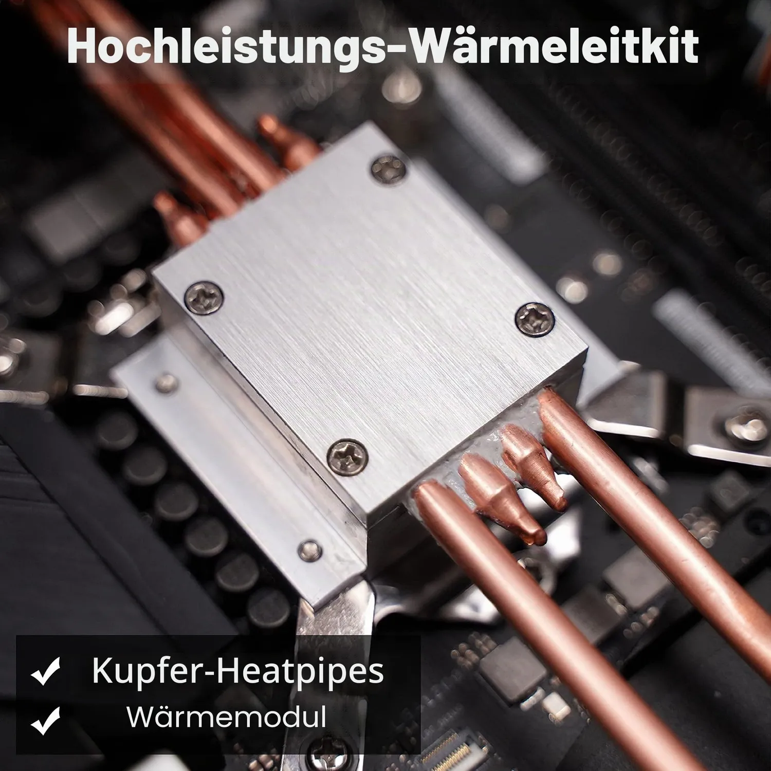 Akasa Maxwell Pro Plus A-ITX48-M2B Mini-ITX Gehäuse lüfterlos