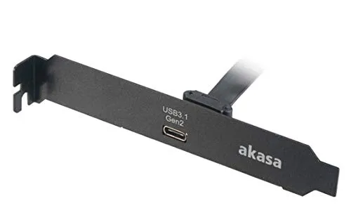 Akasa AK-CBUB37-50BK USB Adapterkabel intern Typ-C 10Gbps