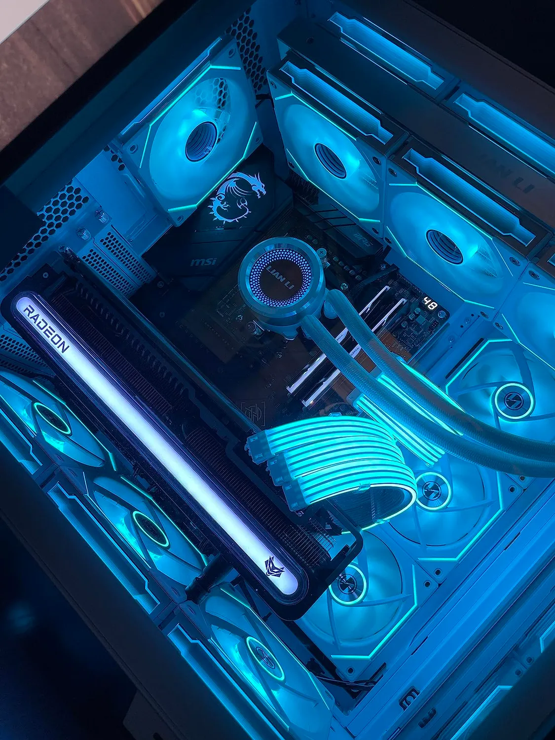 Lian Li UNI FAN SL-INF 120 weiß Lüfter 3er-Pack RGB