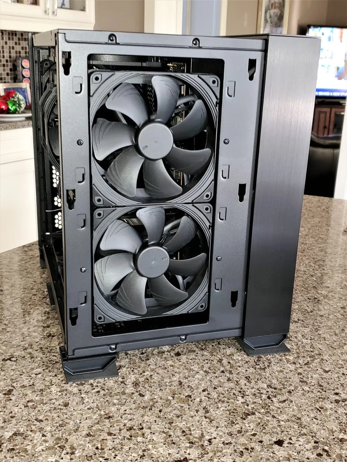 Lian Li O11 Air Mini PC-Gehäuse Schwarz ATX Mini-Tower