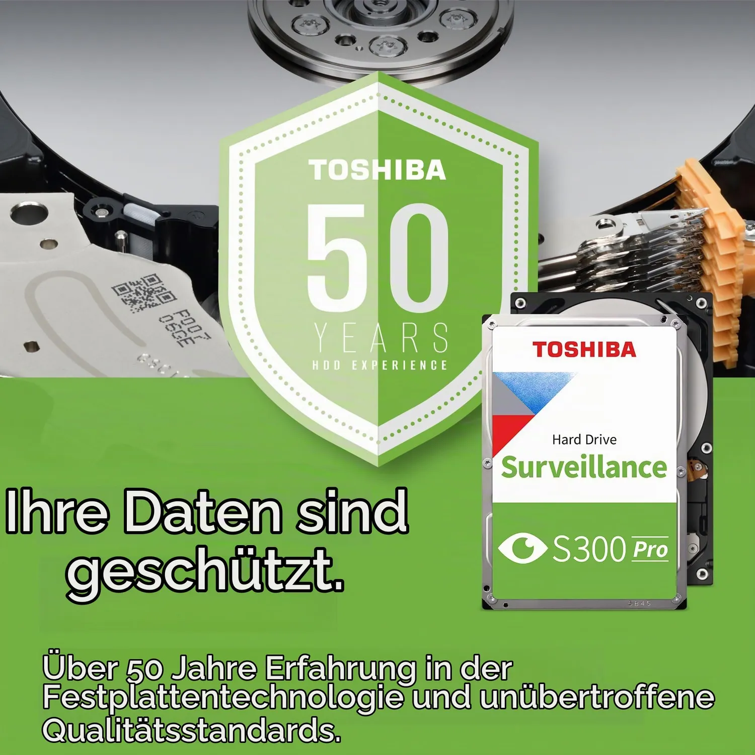 Toshiba S300 Pro 8TB interne Festplatte 7200rpm
