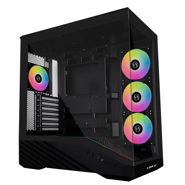 Lian Li V100 PC-Gehäuse schwarz 4x ARGB-Lüfter