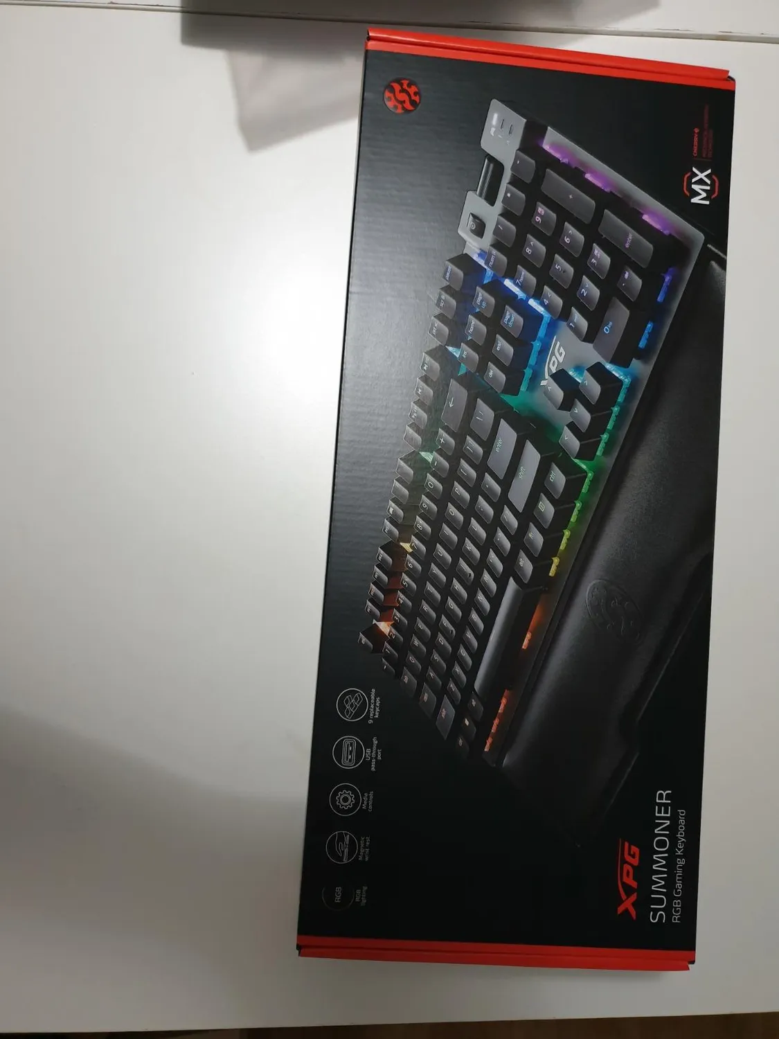 XPG Summoner Gaming-Tastatur Cherry MX Silver QWERTZ