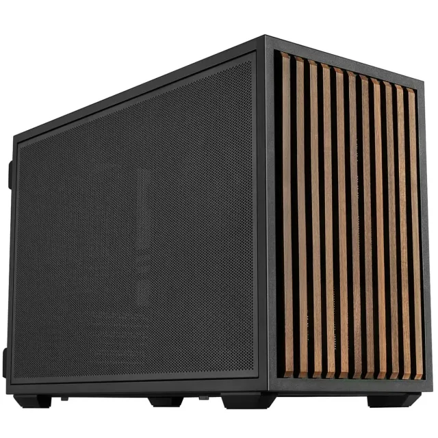 Lian Li DAN B4 Wood Gehäuse Micro-ATX Schwarz