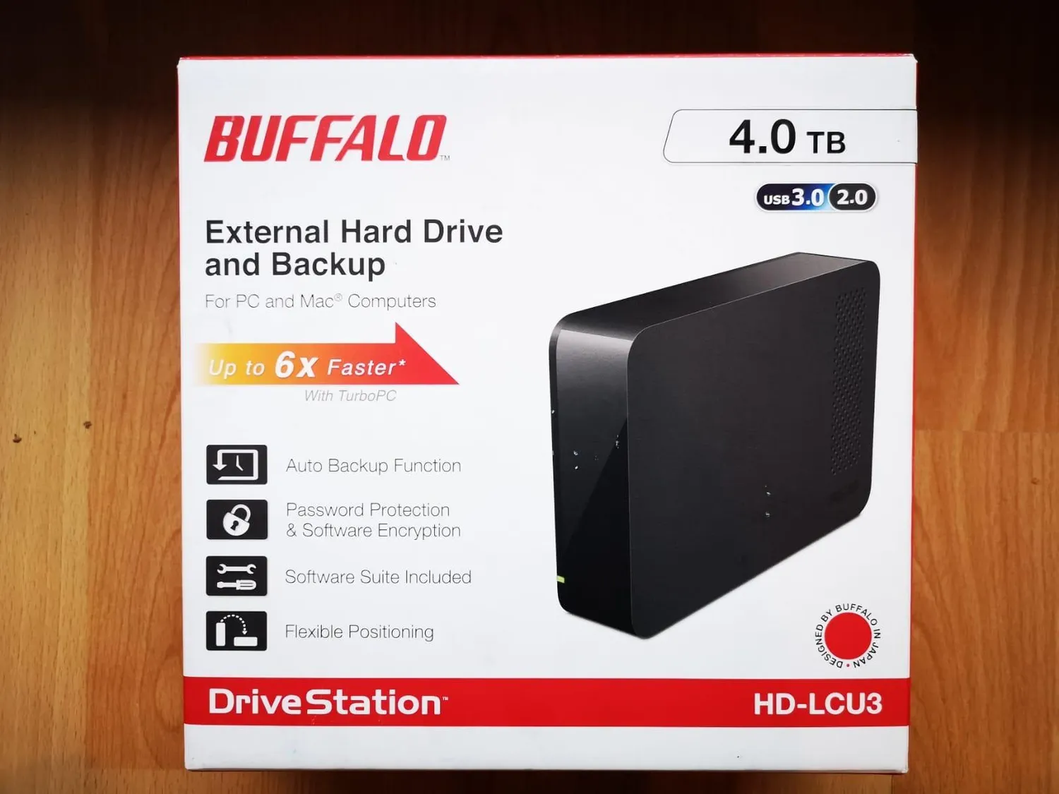 Buffalo DriveStation HD-LC4.0U3B externe Festplatte 4TB USB 3.0