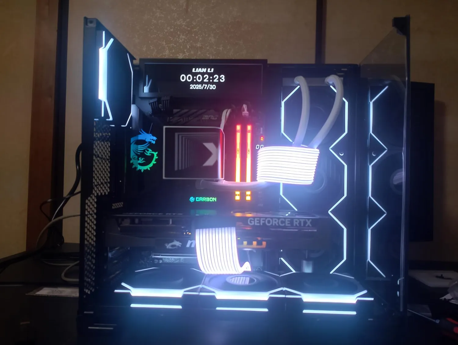 Lian Li Strimer Wireless 24-Pin RGB-Verlängerungskabel 132 LEDs