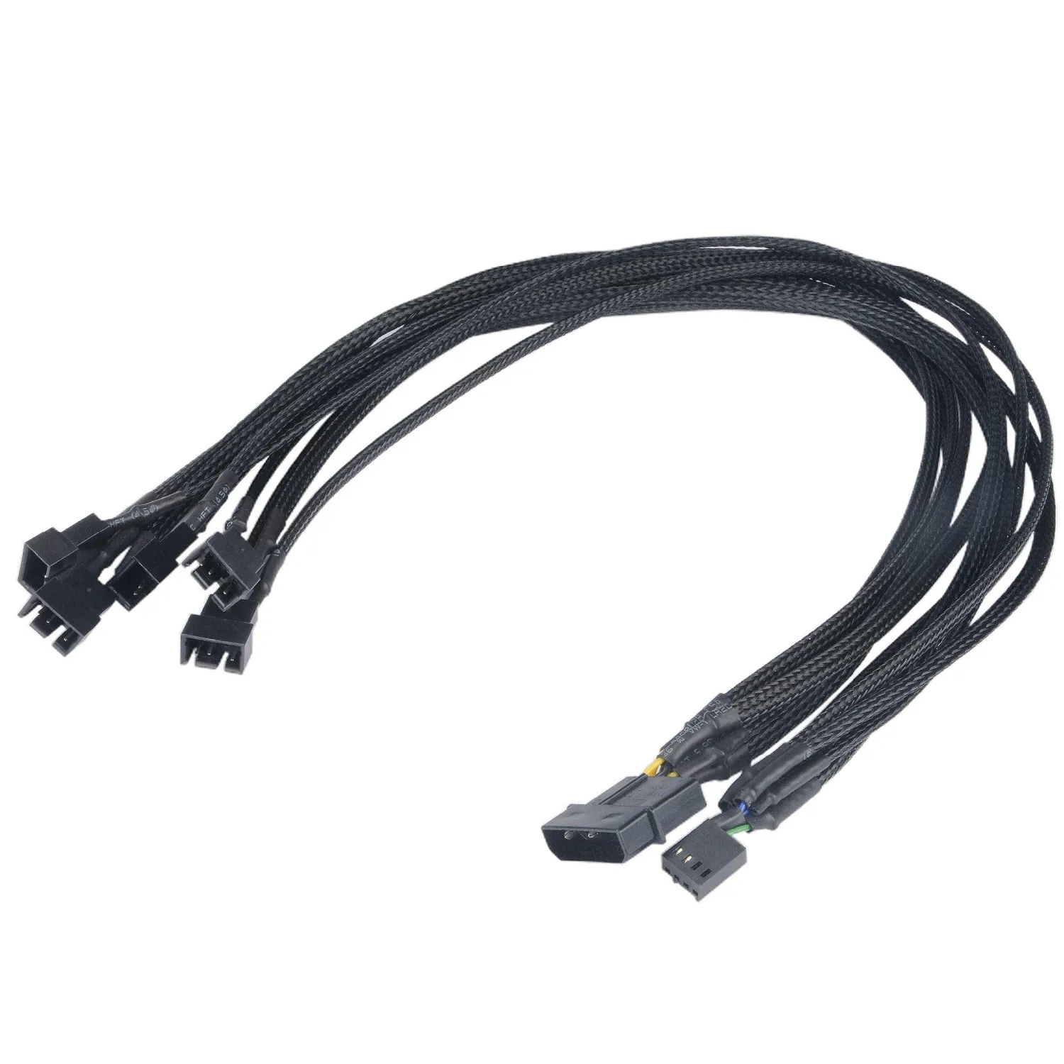 Akasa FlexZ FP5 PWM Lüfter Y-Kabel 5-fach mit Molex