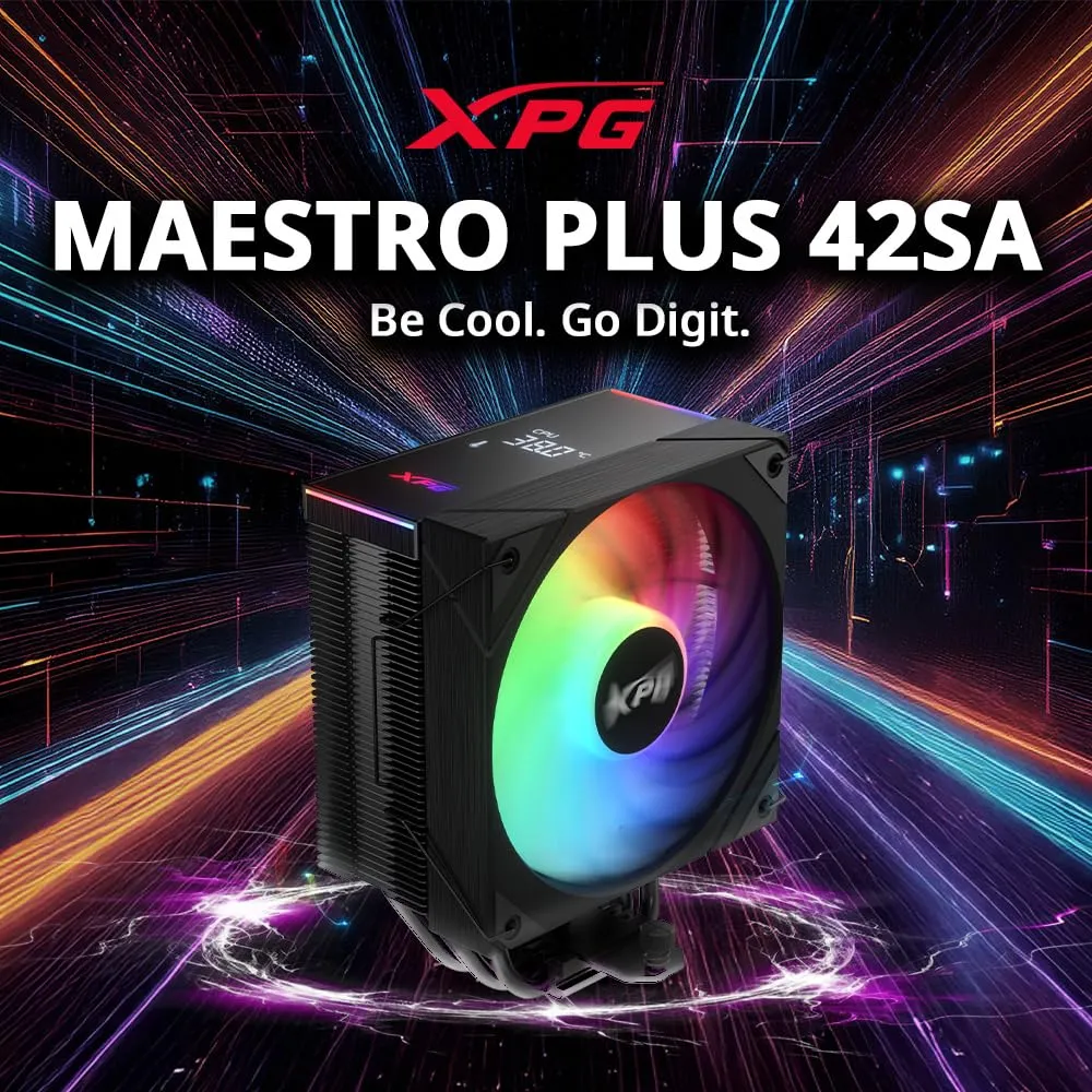 XPG Maestro Plus 42SA CPU-Kühler ARGB Display