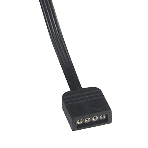 Akasa AK-CBLD01-20BK LED RGB Verlängerungskabel 4-Pin