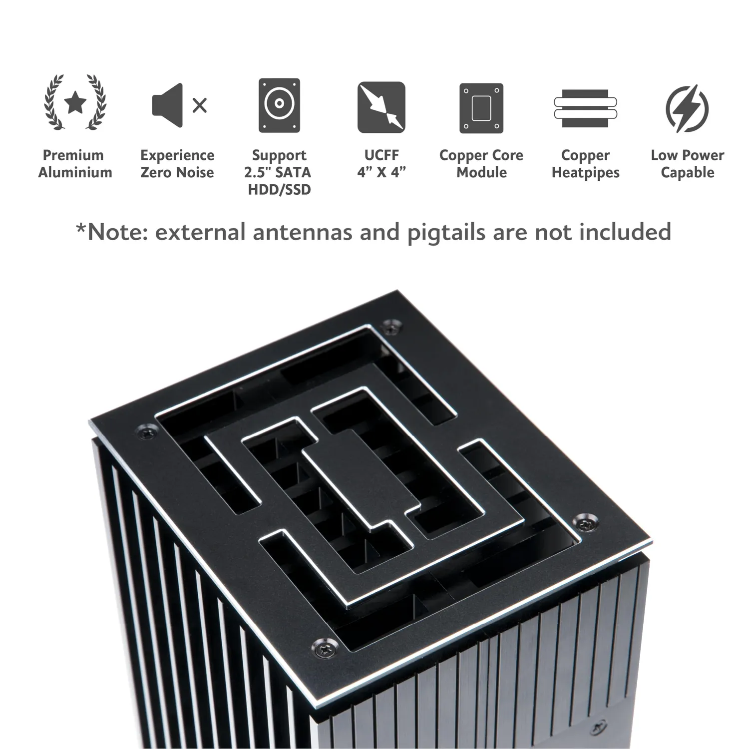 Akasa Turing Duo Pro Gehäuse für ASUS PN53 PN64