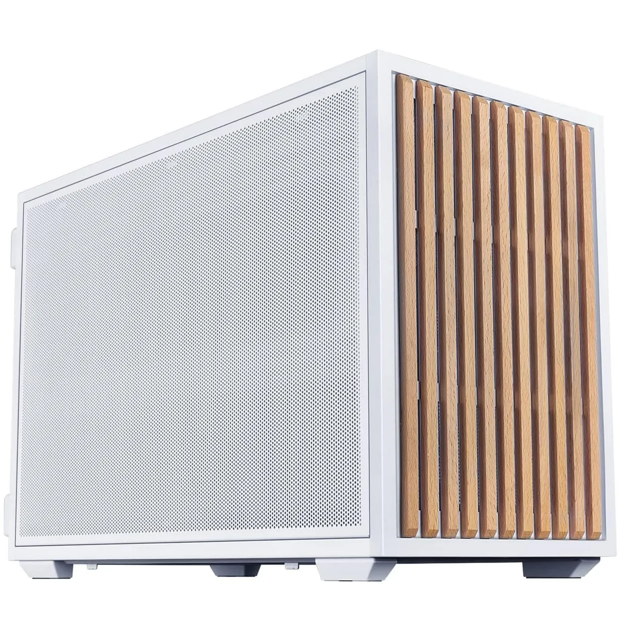 Lian Li DAN B4 Wood Gehäuse Micro-ATX Schwarz