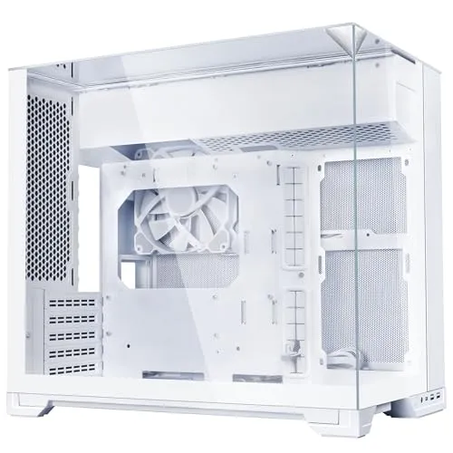 Lian Li O11 Vision-M PC-Gehäuse weiß mATX Glas