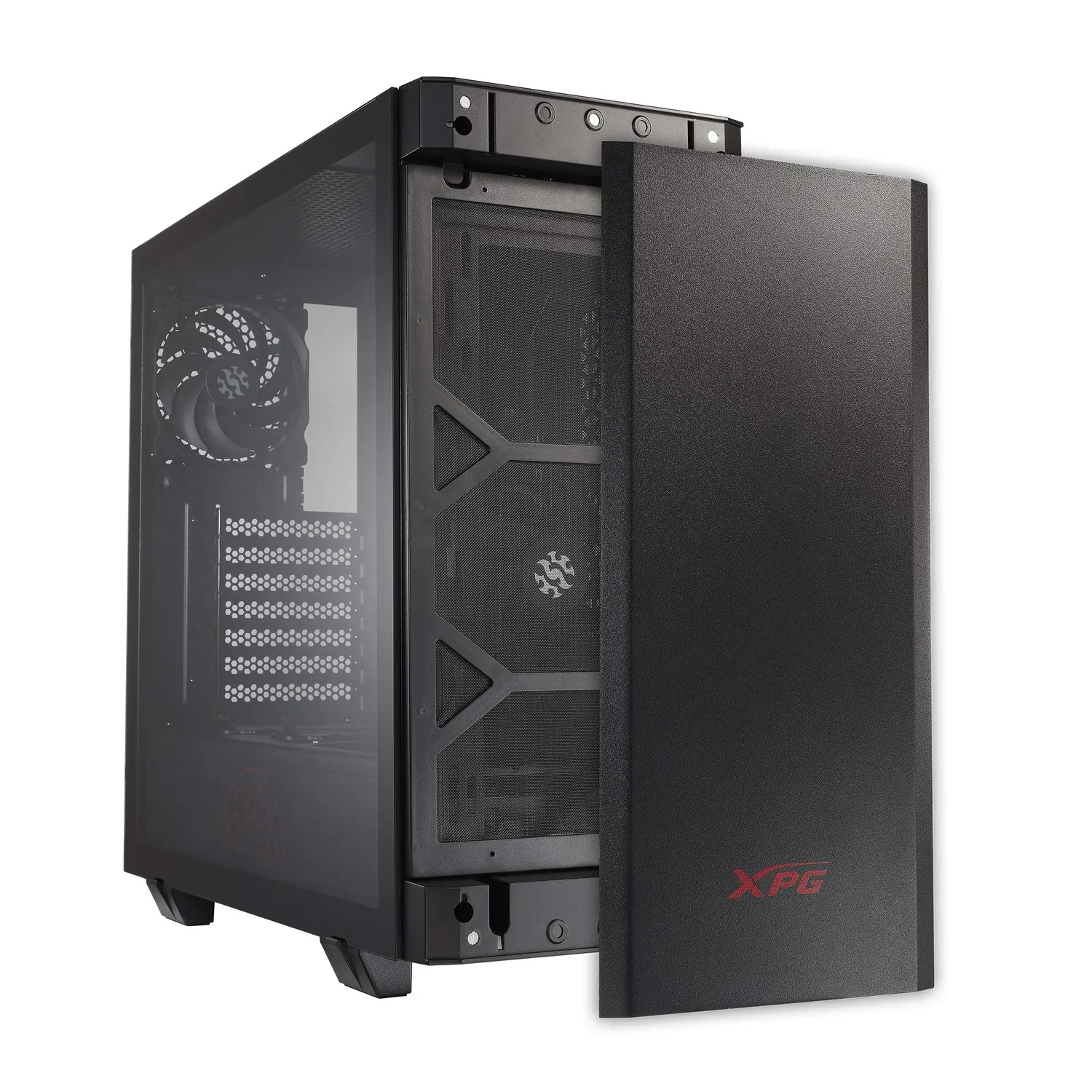 XPG Invader INVADER-BKCWW Gaming-Gehause Schwarz RGB