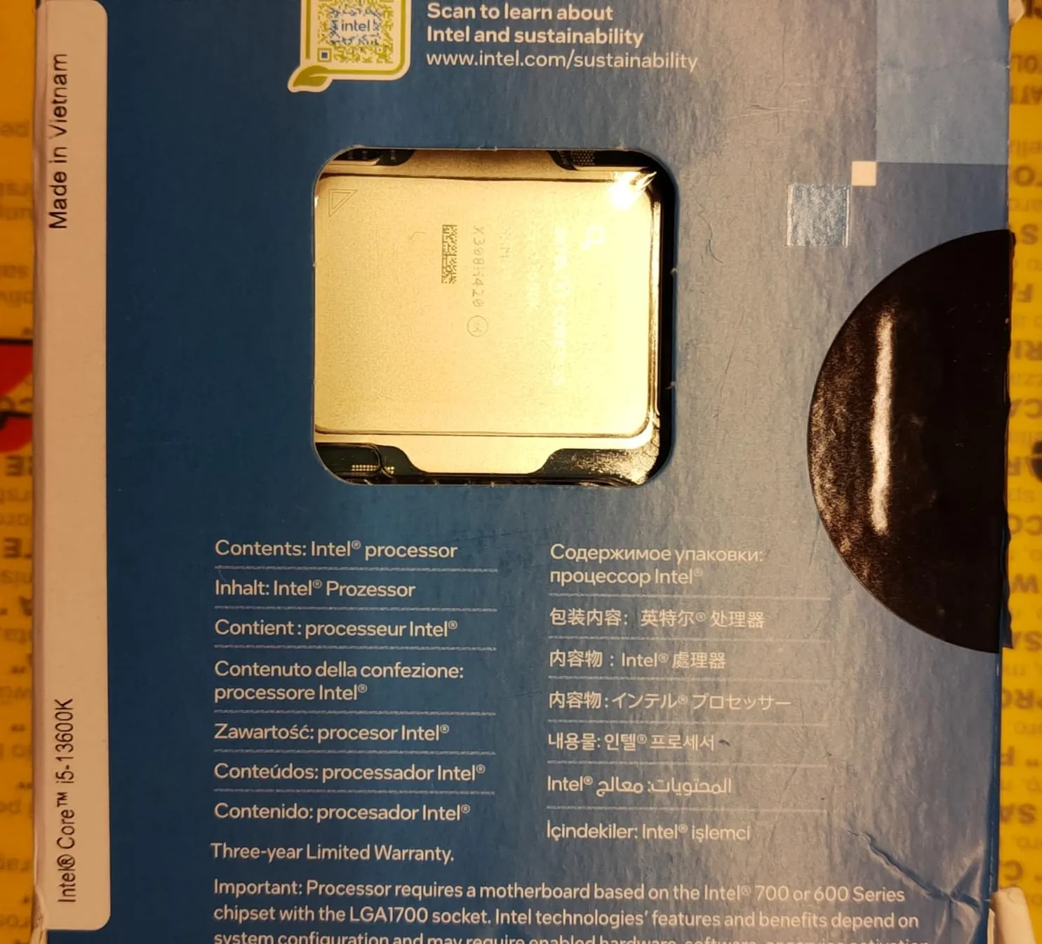 Intel Core i5-13600K Prozessor 14 Kerne zum Übertakten