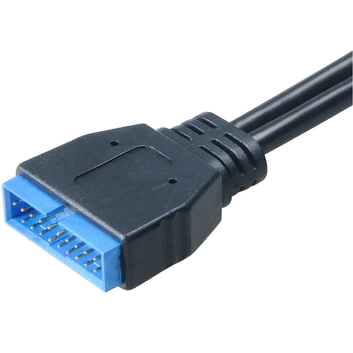 AKASA AK-CBUB19-10BK USB Adapterkabel 0,1m 19-polig