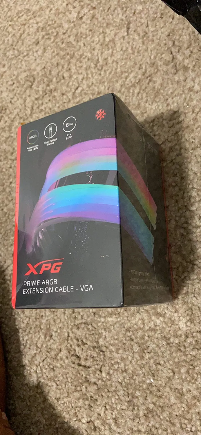 XPG ARGBEXCABLE-VGA Verlängerungskabel 8+8 Pin ARGB