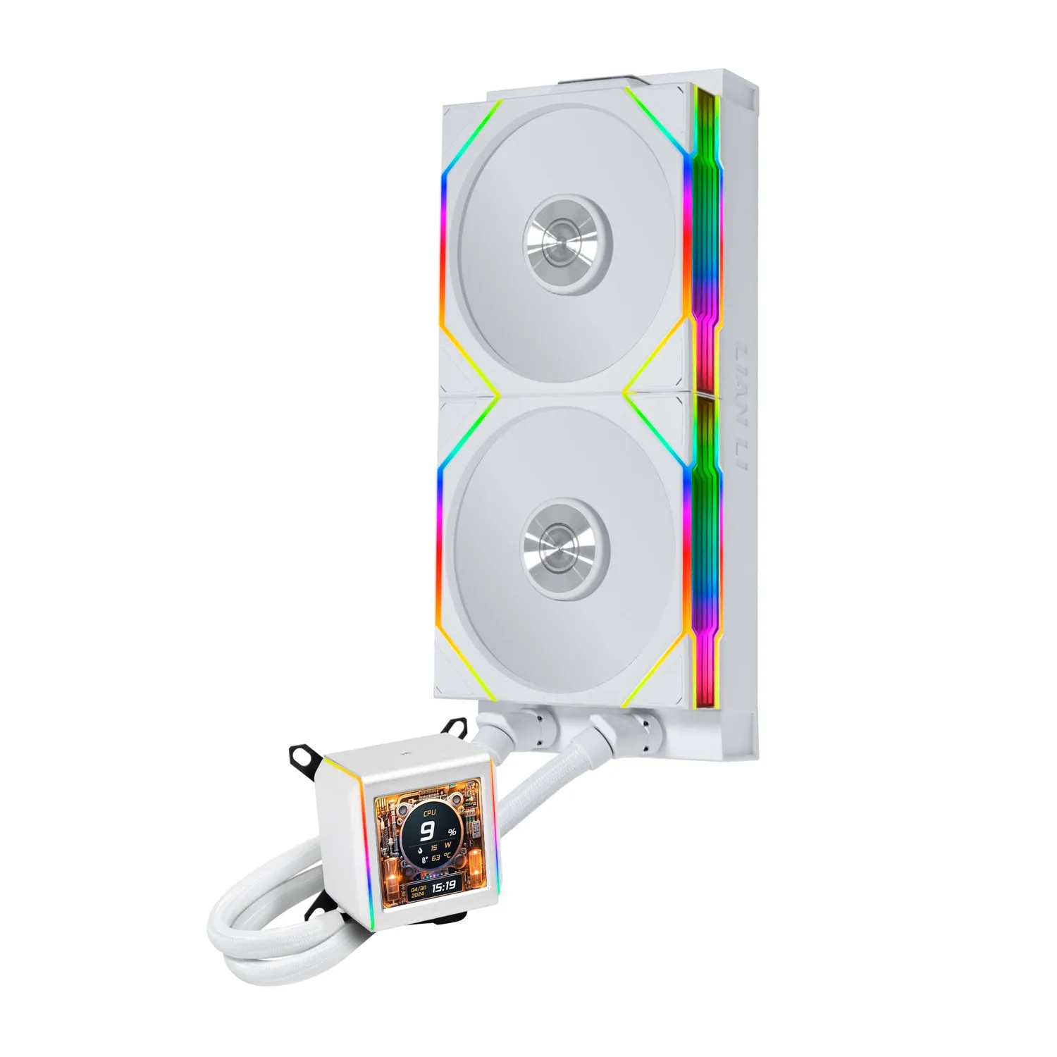 Lian Li Galahad II LCD 280 TL Wireless AiO weiß