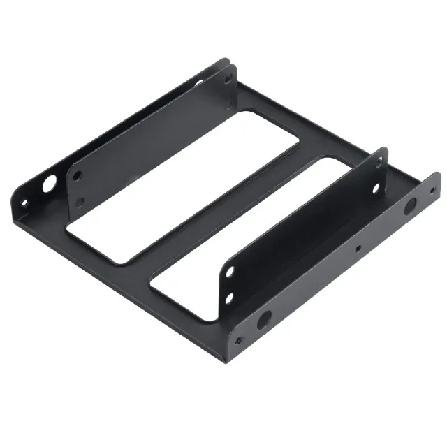Akasa AK-HDA-03 SSD Adapter 3,5 auf 2,5 Zoll Stahl für 2 SSDs