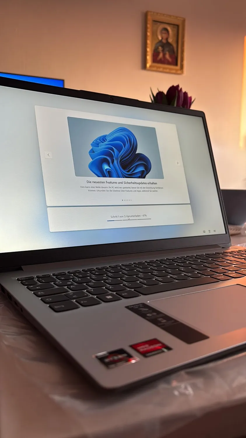 Lenovo IdeaPad 1 Laptop 15,6 FHD Ryzen 5 16GB 512GB grau