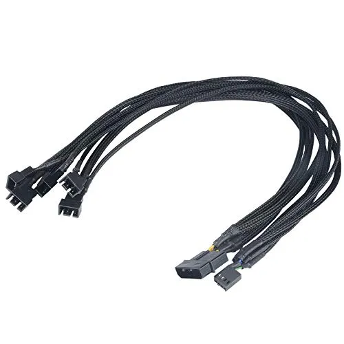 Akasa FlexZ FP5 PWM Lüfter Y-Kabel 5-fach mit Molex