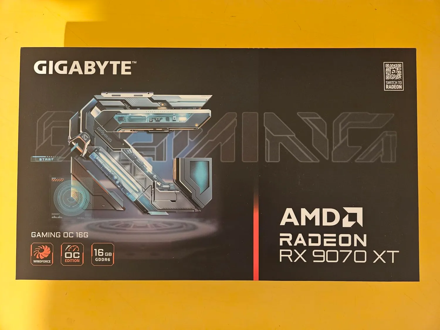 AMD Radeon RX 9070 XT Grafikkarte 16GB Gaming OC